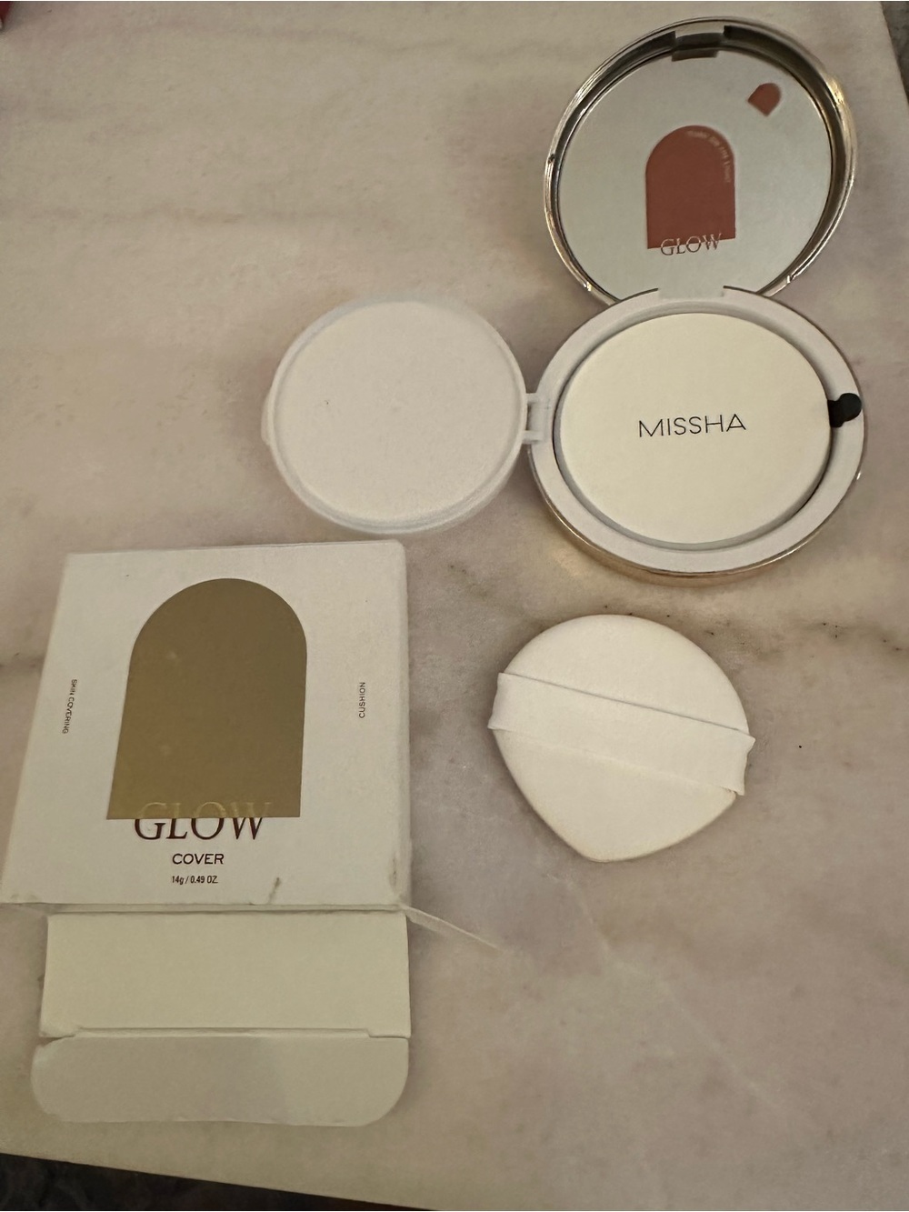 Missha Glow Cover Cushion - White